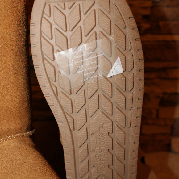 UGG KOOLABURRA TALL SUEDE BOW BOOTS CHESTNUT - Picture 7 of 7